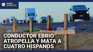 Conductor ebrio atropella y mata a cuatro hispanos mientras cambiaban una llanta en una carretera Conductor ebrio atropella y mata a cuatro hispanos mientras cambiaban una llanta en una carretera