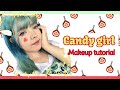 Candy Girl Makeup Tutorial | Kawaii Girl Makeup