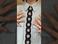 【かぎ針編み】星の王子様風？首に巻かないcrochet tie ★✨✩.*˚ #かぎ針編み #編み物 #crochet