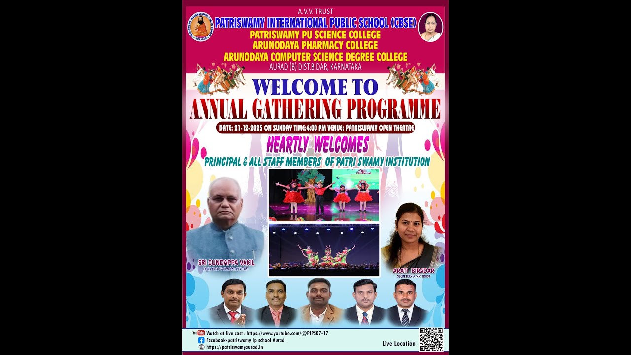 Annual Gathering Programme