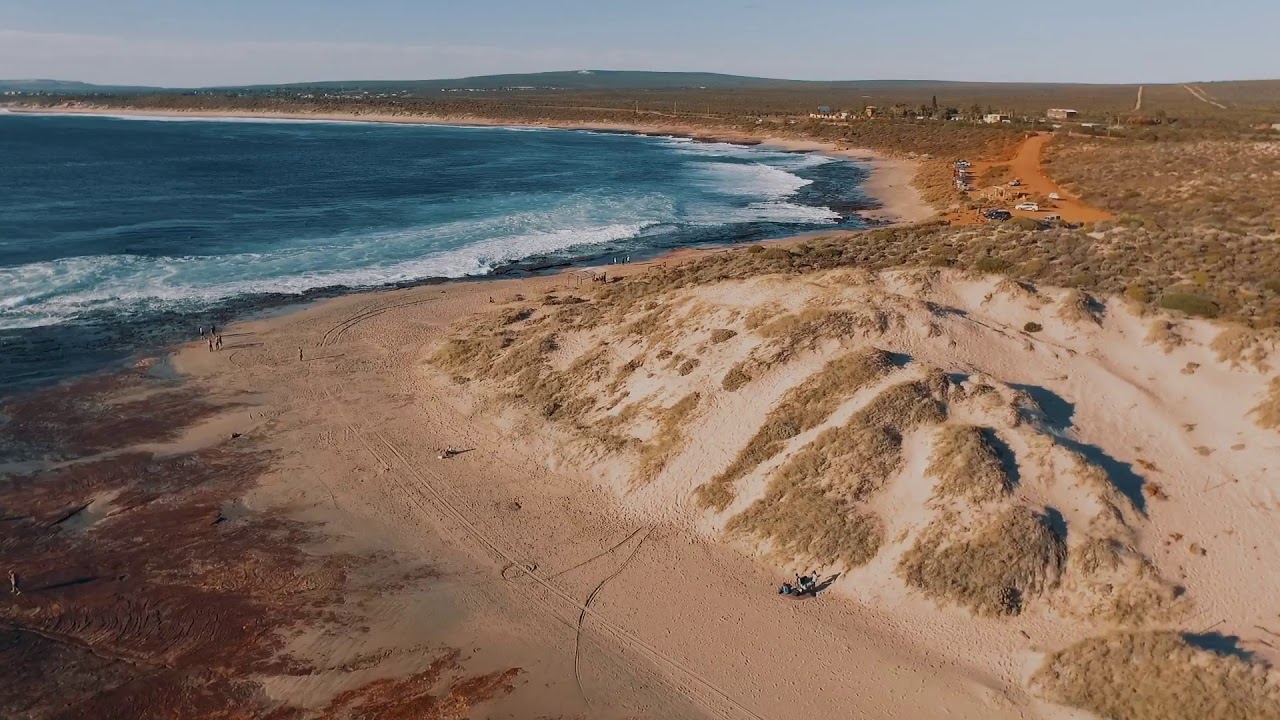 Jakes Point, Kalbarri, Western Australia (Aerial footage) YouTube