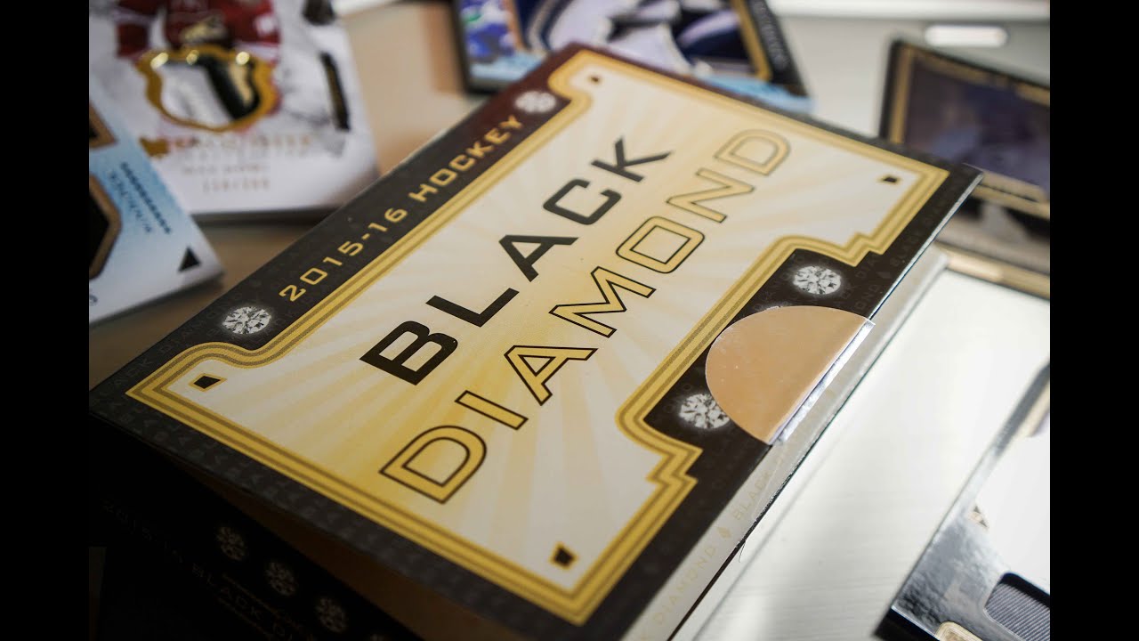 15/16 Upper Deck Black Diamond Box Break + Review YouTube