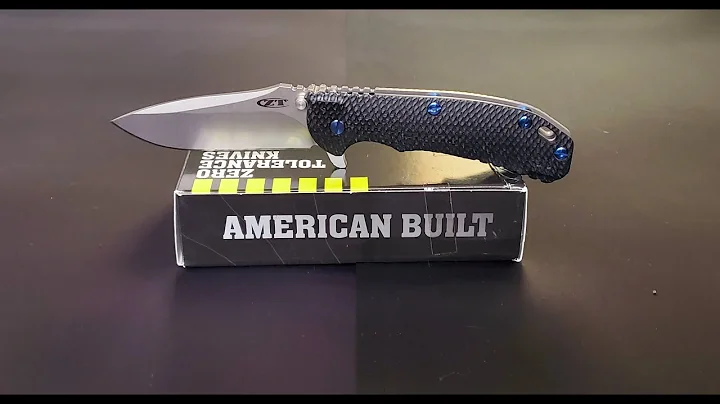 Zero Tolerance ZT 0560 model Knife Hinderer Design - Knife Video Only / No Spoken Words