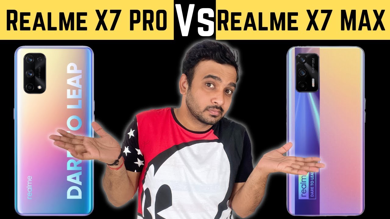 Realme X7 Pro Vs Realme X7 Max 5G | Comparison, Camera , MediaTek Dimensity 1200 | Travie Tech