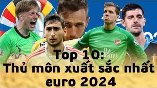 Top 10 thủ môn xuất sắc nhất EURO 2024 | beyondfootball #top10