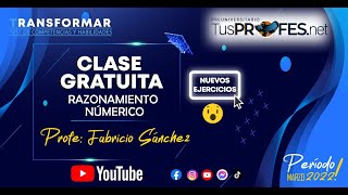 Examen TRANSFORMAR 2022 - SIMULADOR Razonamiento Lógico #9 Examen TRANSFORMAR 2022 - SIMULADOR Razonamiento Lógico #9