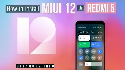 How to install MIUI 12 (20.4.27) on Redmi 5 | First Port Rom | Android 10
