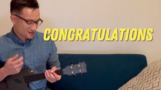 Download Lagu Post Malone - Congratulations (Ukulele Play-Along)