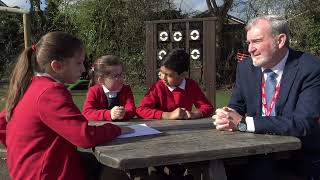 Year 2 pupils’ interview with our Headteacher, Mr Prescott