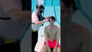 How To Get A Haircut Underwater #freediving