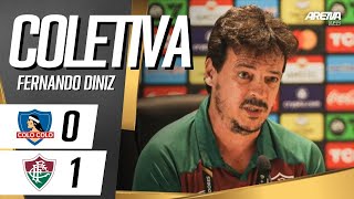 COLETIVA FERNANDO DINIZ | AO VIVO | Colo-Colo 0 x 1 Fluminense - Conmebol Libertadores 2024