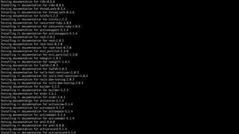 Cài đặt Ruby on Rails trên Ubuntu