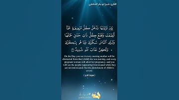 القارئ: شيخ ابو بكر الشاطري💙 #allah #islam #quran #قرآن