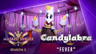 Can you feel the 'FEVER' performance ni Candylabra | Masked Singer Pilipinas Season 2