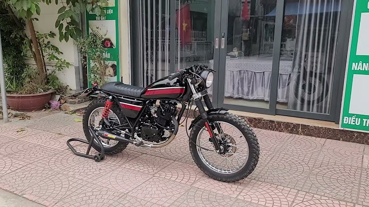 Đánh giá cafe racer suzuki gn125