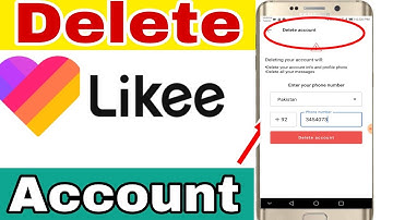 how to delete likee account permanently?Likee Account delete kaise karte hain 2021