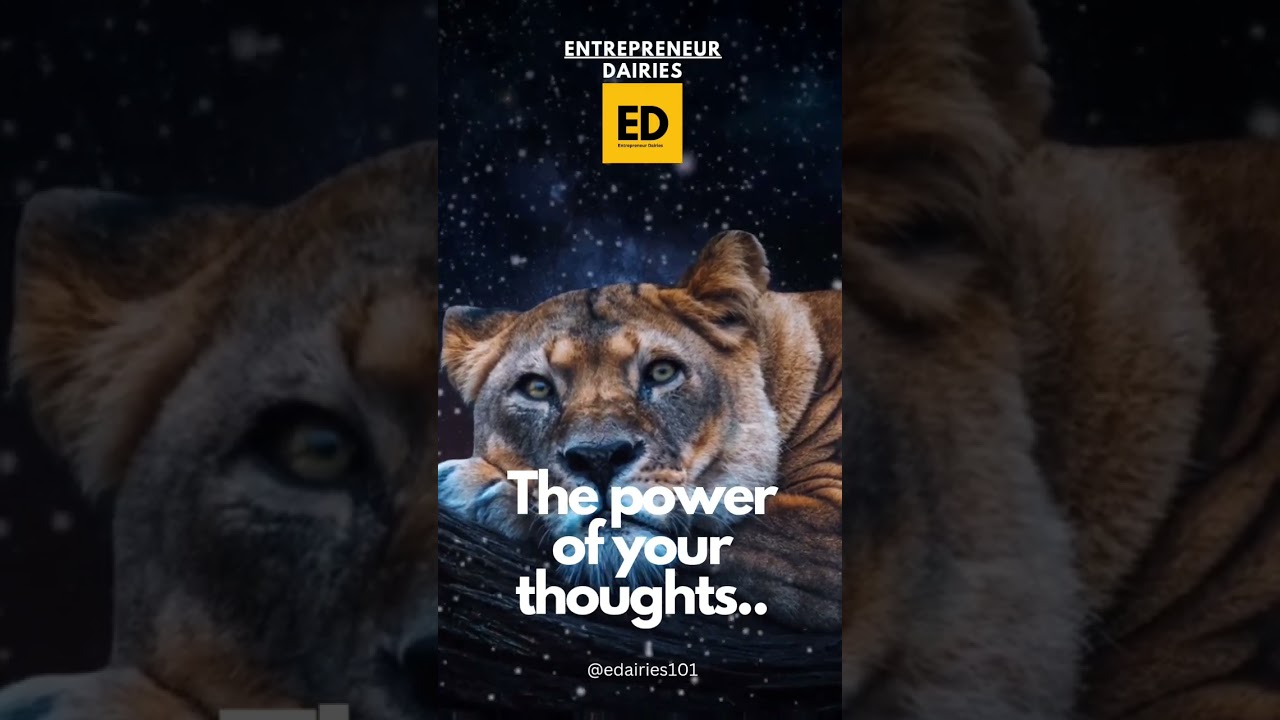 Your thoughts define you, 