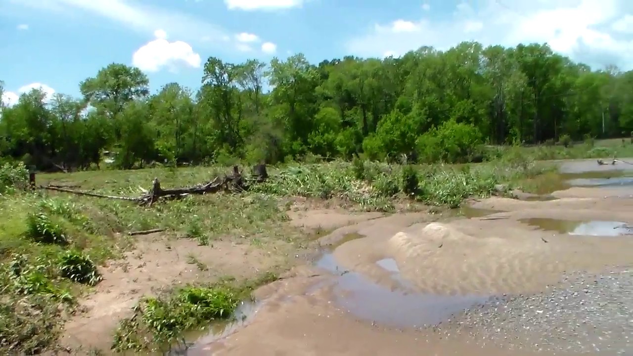 Rocky Ford road after flood YouTube