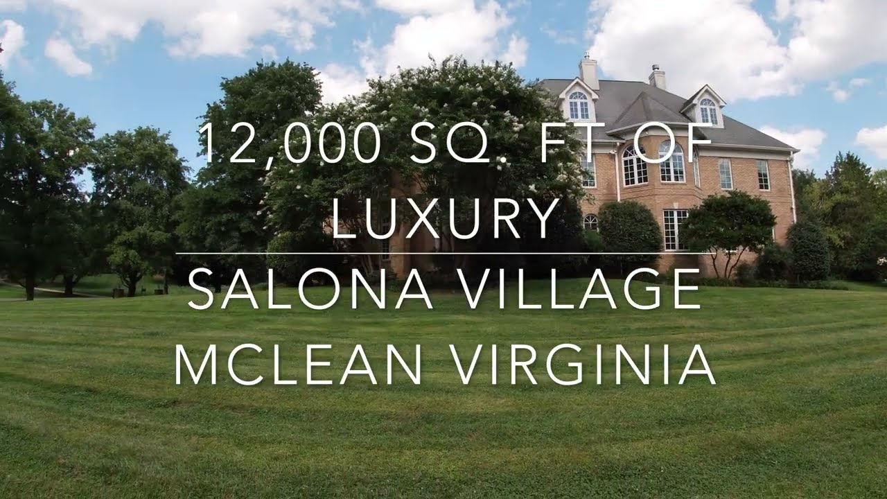 $4 Million Luxury Estate Home in McLean Virginia