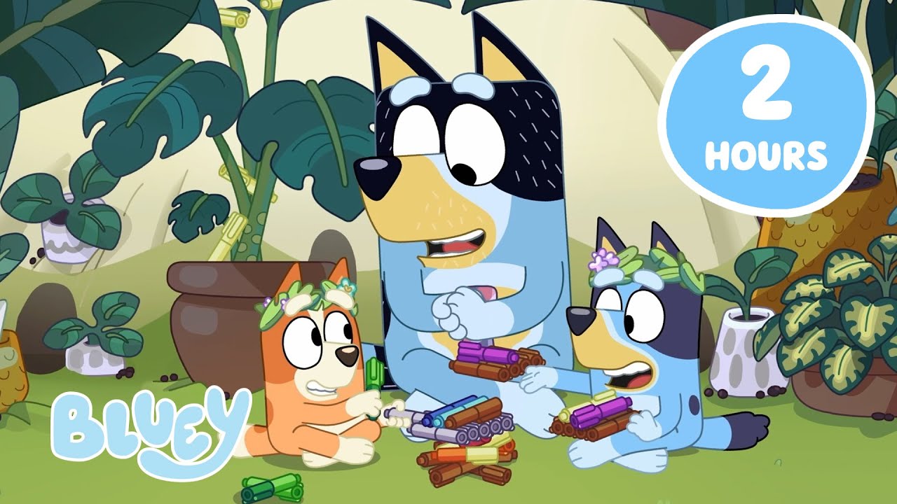 Living in the World of Bluey 💙 🌍 | 2 HOURS of Bluey Fun! | Bluey Living in the World of Bluey 💙 🌍 | 2 HOURS of Bluey Fun! | Bluey