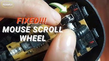How To Repair Mouse Scroll Wheel Easy Way