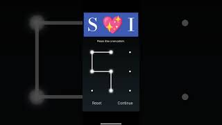 Pattern of SI Love 💖💖💖...#couples #lock #pattern #love #lockscreen #screenlock