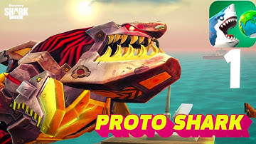 Proto Robo Shark || Hungry Shark World || (Android,ios) Gameplay - Walkthrough