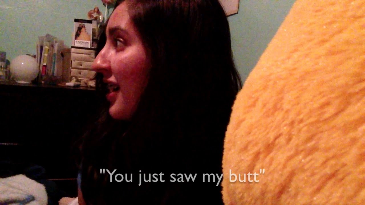 You saw my butt!!- October 13, 2014 - YouTube