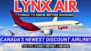 (1ST TIME) Flying Lynx Air: Trip Report + Review | Toronto to Calgary | Boeing 737-Max 8