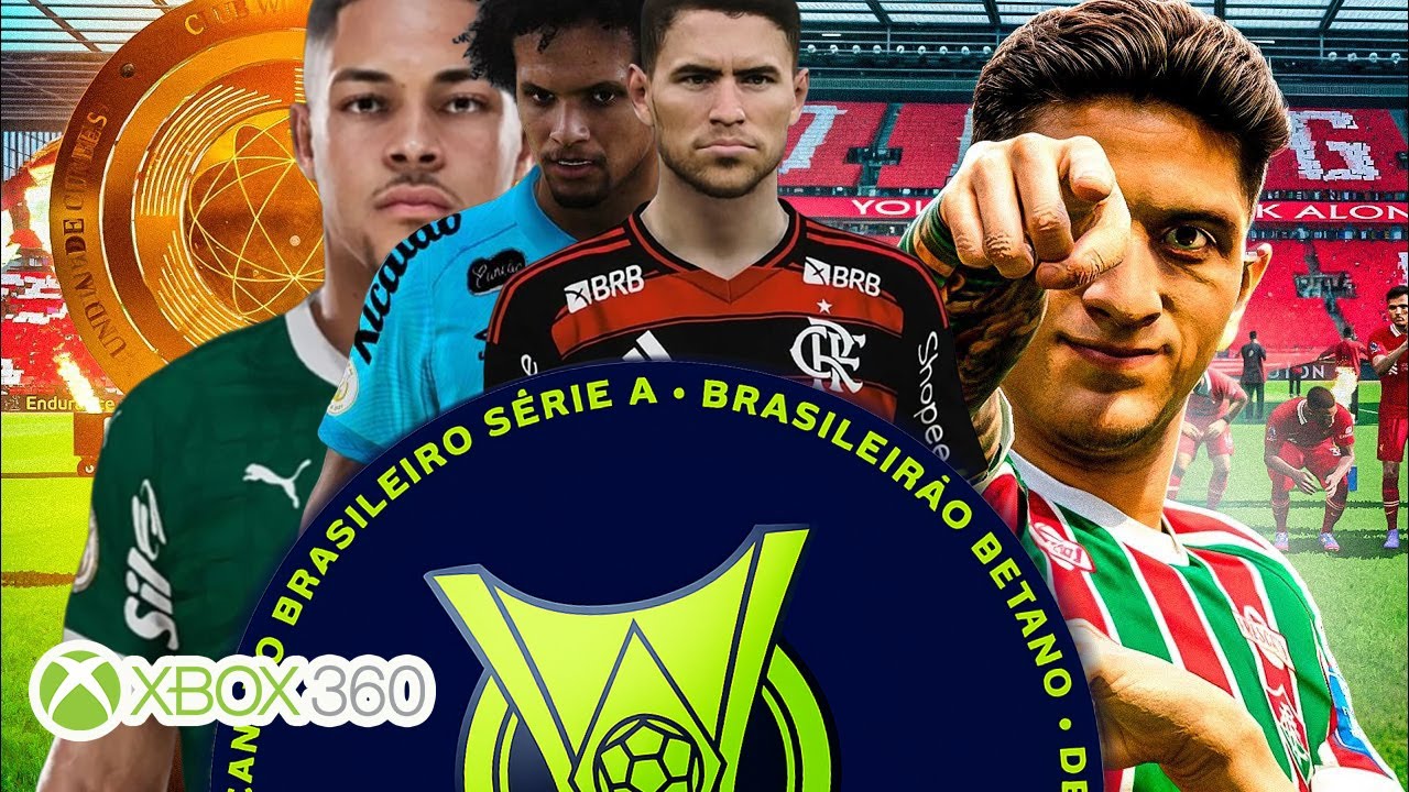 CHEGOU NOVO PES 2025 DE JULHO XBOX 360 - EDIÇÃO BRASILEIRÃO Com REBAIXAMENTO