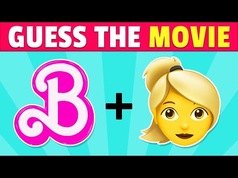 Can You Guess the MOVIE by Emoji? 🎬🍿 | Mario, Sing 2, Barbie, The Little Mermaid 2023, Ruby Gillman