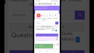 Online Exam - Step 2- Create an test / Practice/ Revision exam
