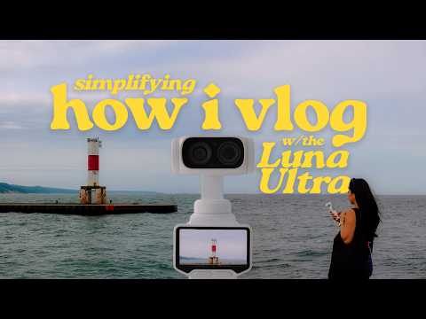 Replacing My Vlogging Camera With The Insta360 Luna Ultra & Filming With A Minimal Set-up