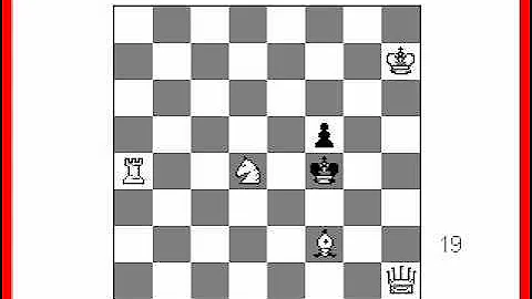 20 Chess Puzzles. Mate in 1