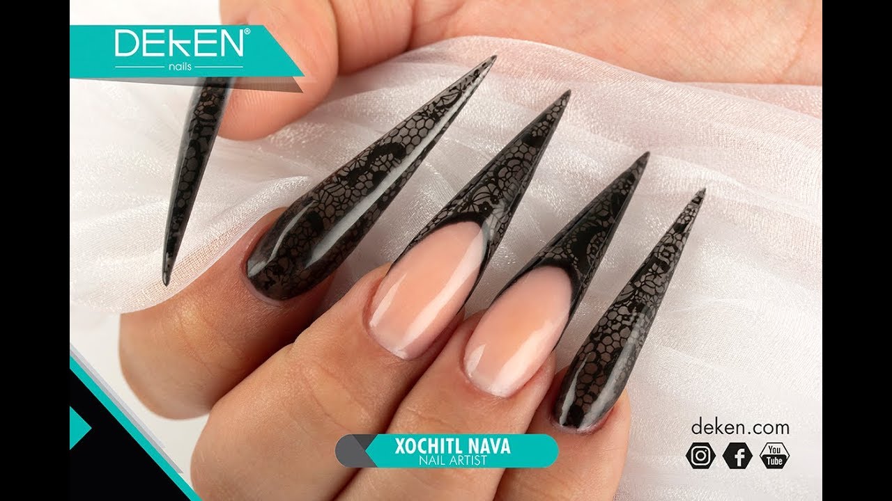 Diseño Foil /DKN Transfer Gel  "Lace" (Xochitl Nava)