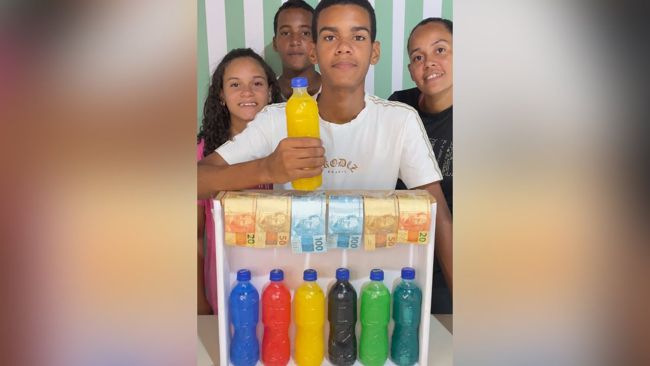 ACERTE A COR: GANHE R$500 COM A COR CERTA DA GARRAFA