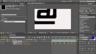 Hold keyframes (2 ways), Fill effect, Continuous Rasterization