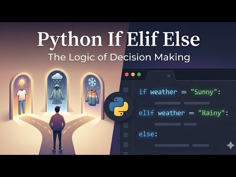 Conditional Logic in Python: If, Elif, and Else with Real-Life Examples
