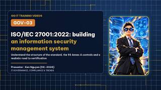🏅 [IT Training 93/100] GOV-03 | ISO/IEC 27001:2022: Build a Working ISMS