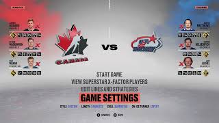 The Unplayable Insanity of EVERY Gameplay Slider MAXED OUT in NHL 23 USA vs CANADA