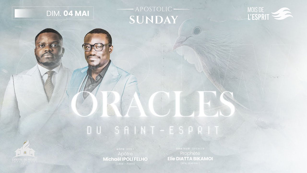 Oracles du Saint-Esprit | Prophète Elie DIATTA BIKAMOI | CULTE DOMINICAL
