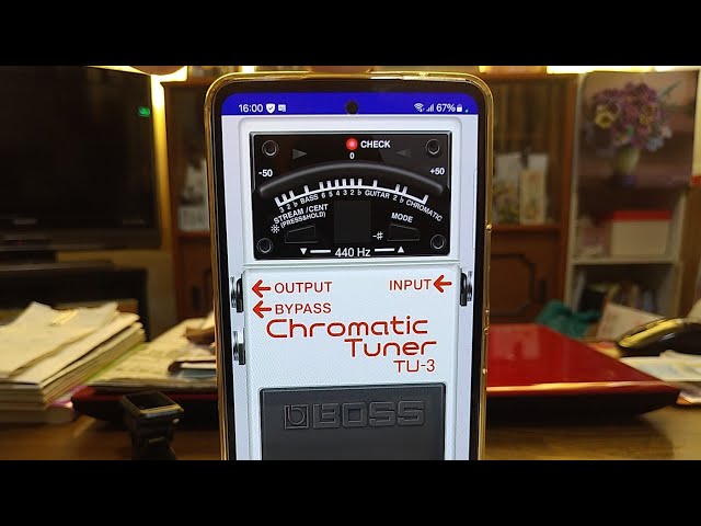 実機のTU-3をモデルとしたチューナーアプリ|ローランド株式会社 Tuner