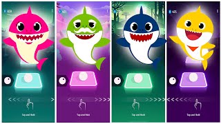 Baby Shark Vs Baby Shark Vs Baby Shark Vs Baby Shark | Tiles Hop Edm Rush!