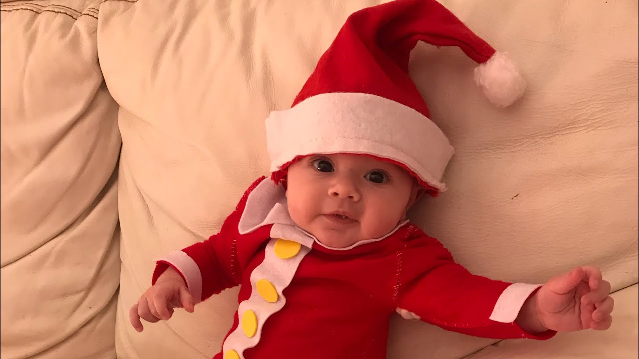 El cuarto Embutido As Traje de papa noel para bebes - YouTube