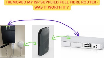 I Removed My ISP Supplied Full Fibre Router