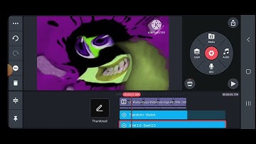 How to make does not respond visuals on kinemaster without explorts