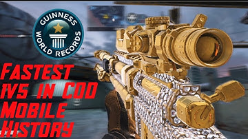 The fastest 1v5  in #CALLOFDUTYMOBILE  HISTORY #shorts