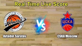 Avtodor Saratov vs CSKA Moscow Live Score - Russia VTB United League