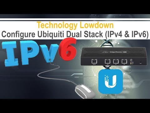 Ubiquiti EdgeRouter - Dual Stack IPv4 and IPv6