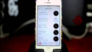 IOS7   Hidden Feature   Analog Clock screenshot 1